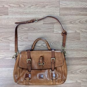 Dooney & B Leather Satchel